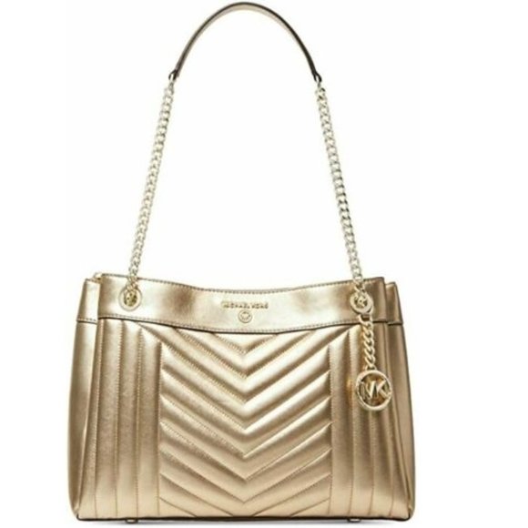 Susan metallic medium shoulder bag Outlet